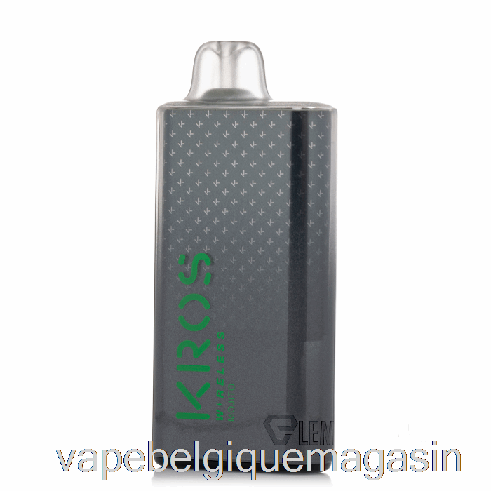 Vape Juice Kros Sans Fil 9000 Mojito Jetable